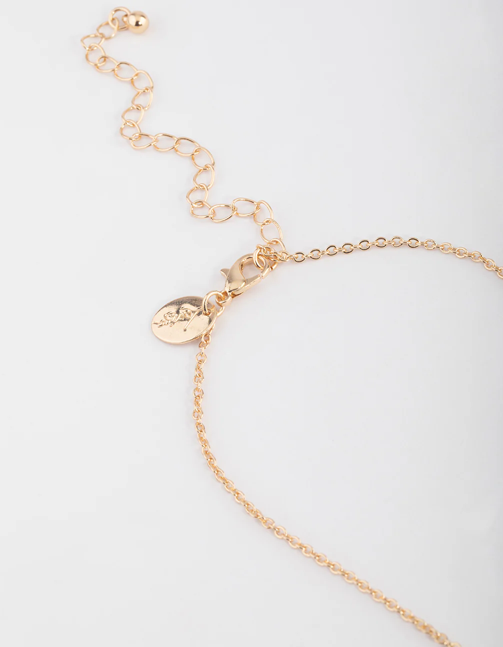 Mixed Metal Diamante Link Circle Necklace Pack - Image 3