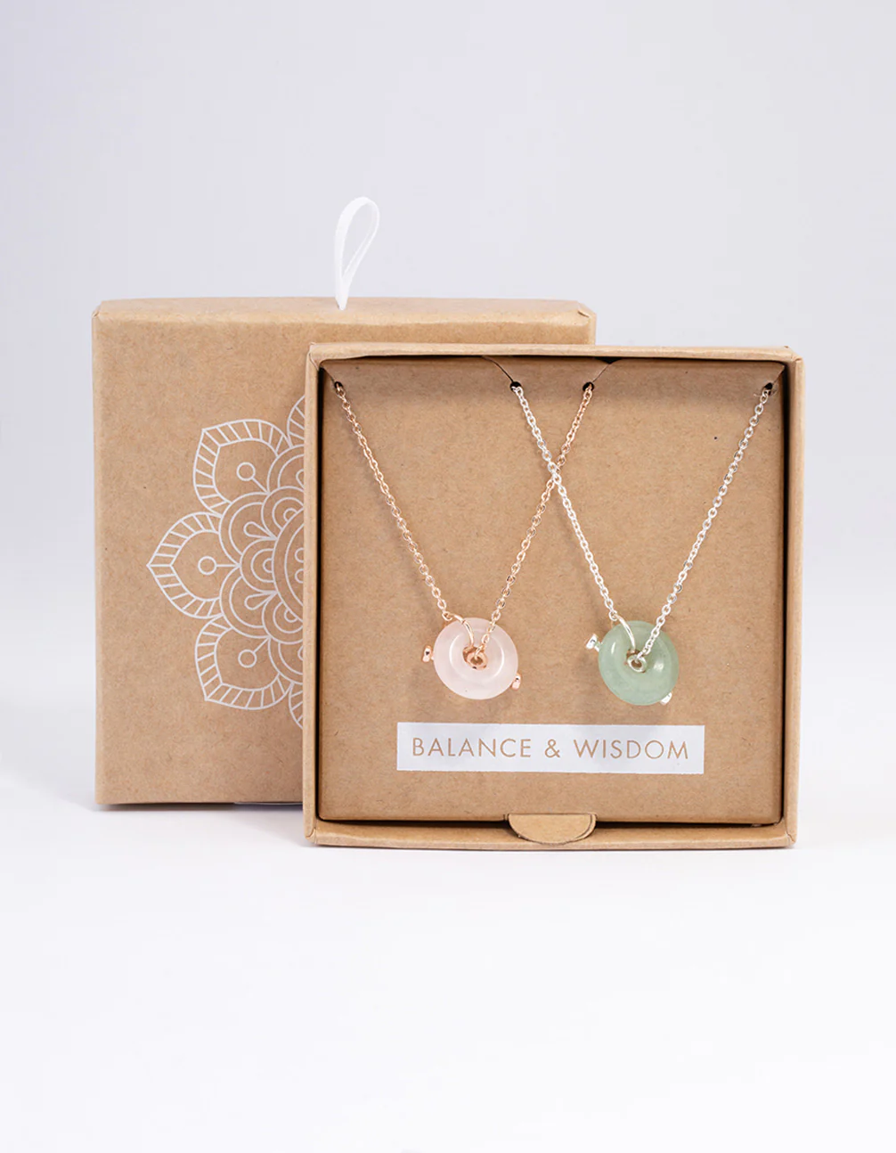 Mixed Metal Semi-Precious Donut Necklace Pack - Image 3