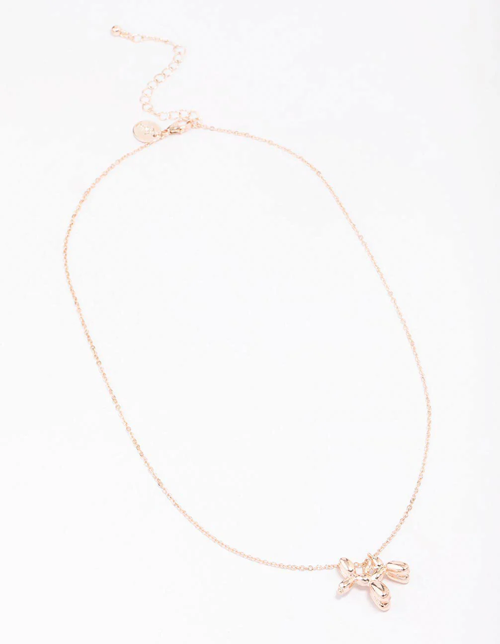 Gold Bubble Dog Necklace - Image 2
