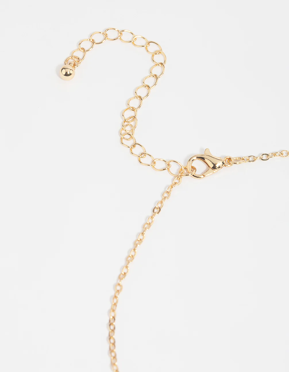 Gold Moonstone Shard Necklace - Image 4