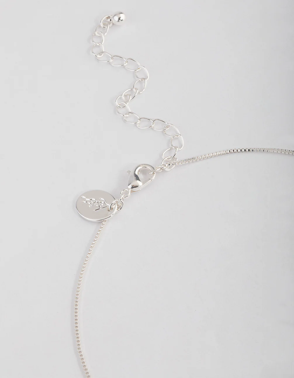 Silver Pearl Open Circle Jewellery Set - Image 3