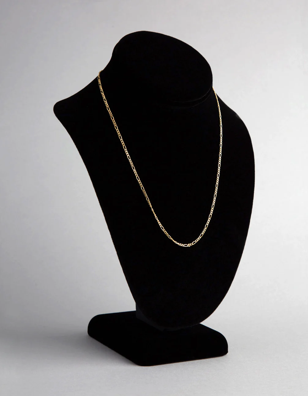 9ct Gold Figaro Chain Necklace - Image 2