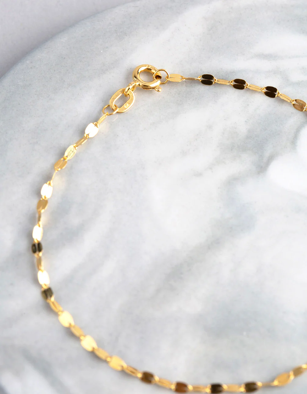9ct Gold Forzantina Chain Bracelet - Image 3
