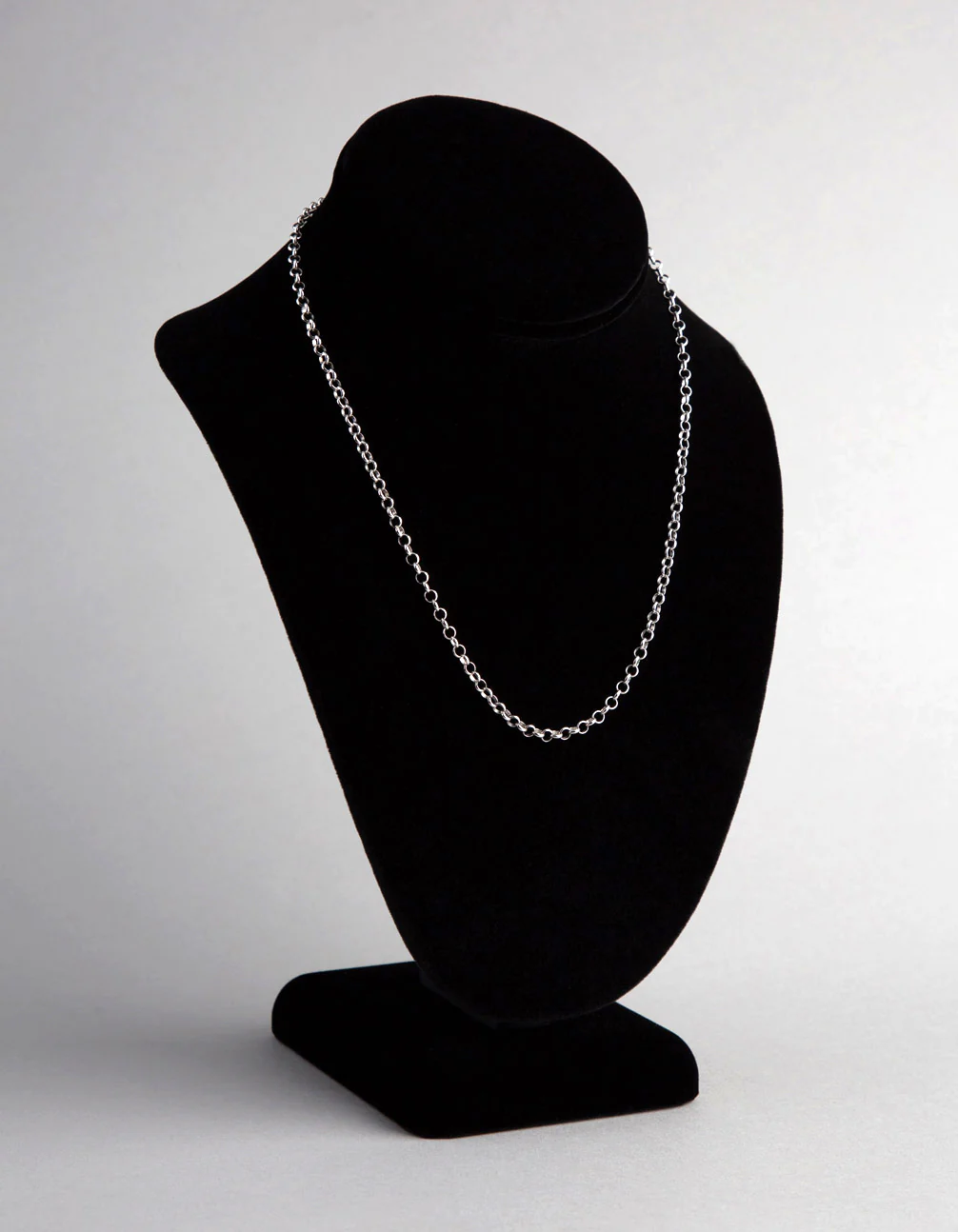 Sterling Silver Rolo Chain Necklace - Image 2