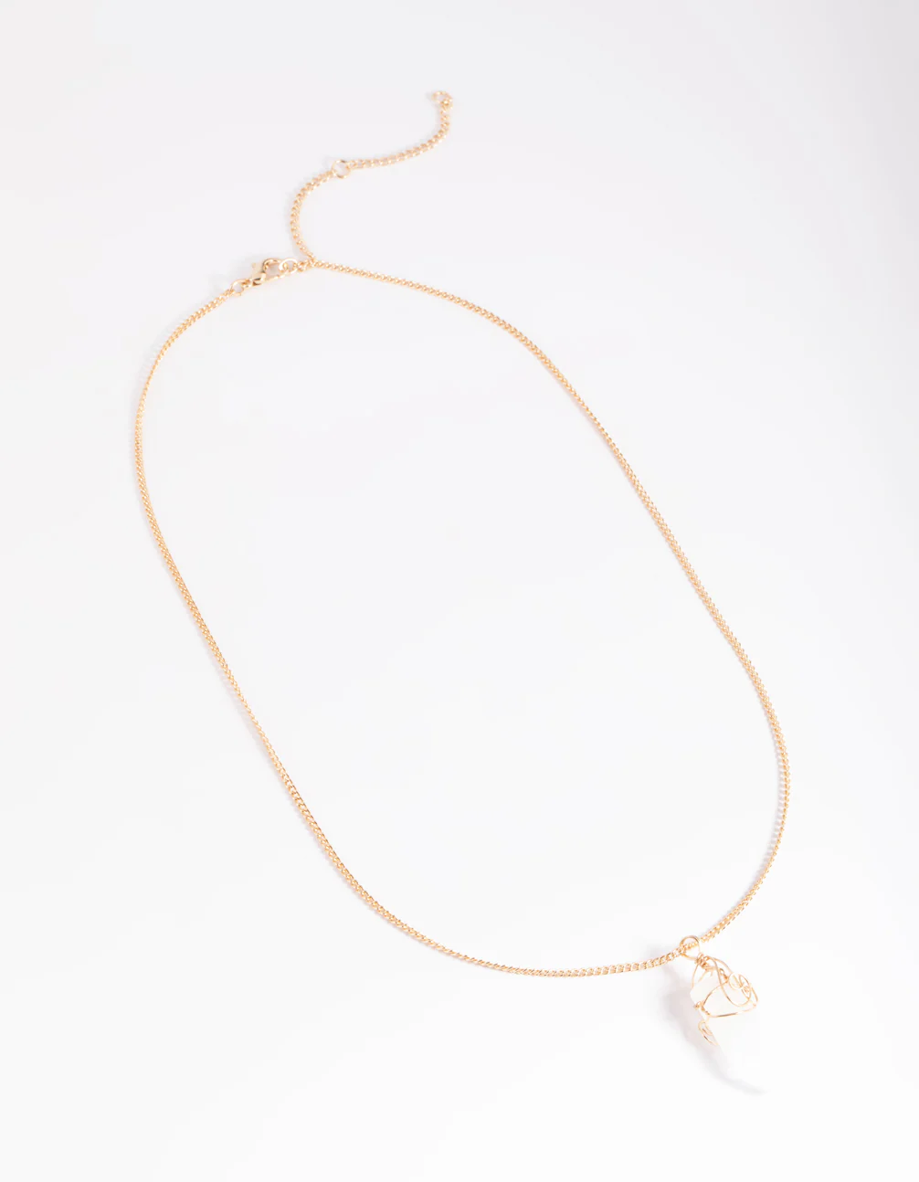 Clear Quartz Shard Necklace - Image 3