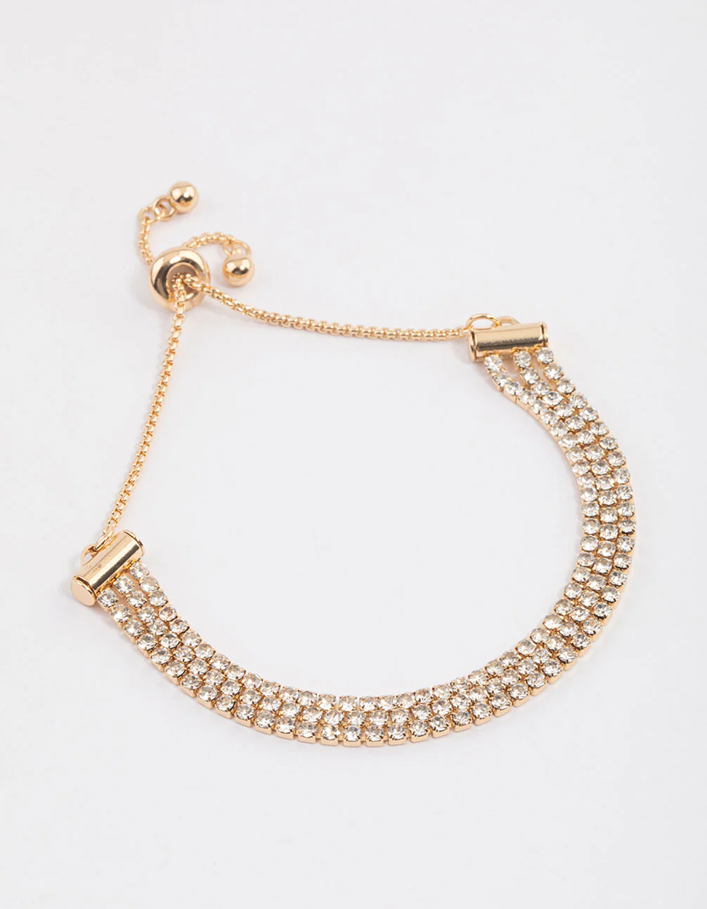 Gold Dainty Toggle Cucphain Adjustable Bracelet - Image 2