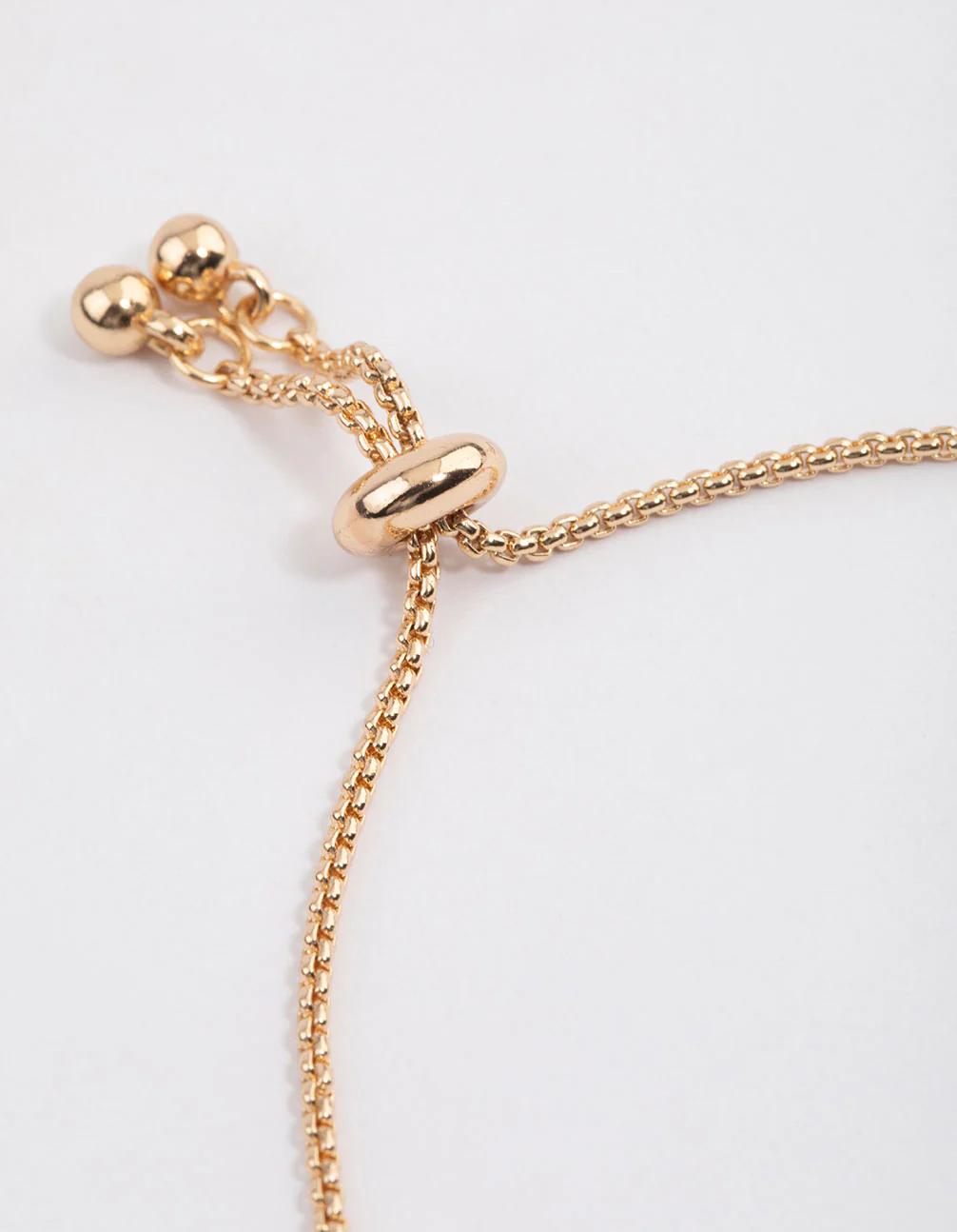Gold Dainty Toggle Cucphain Adjustable Bracelet - Image 3