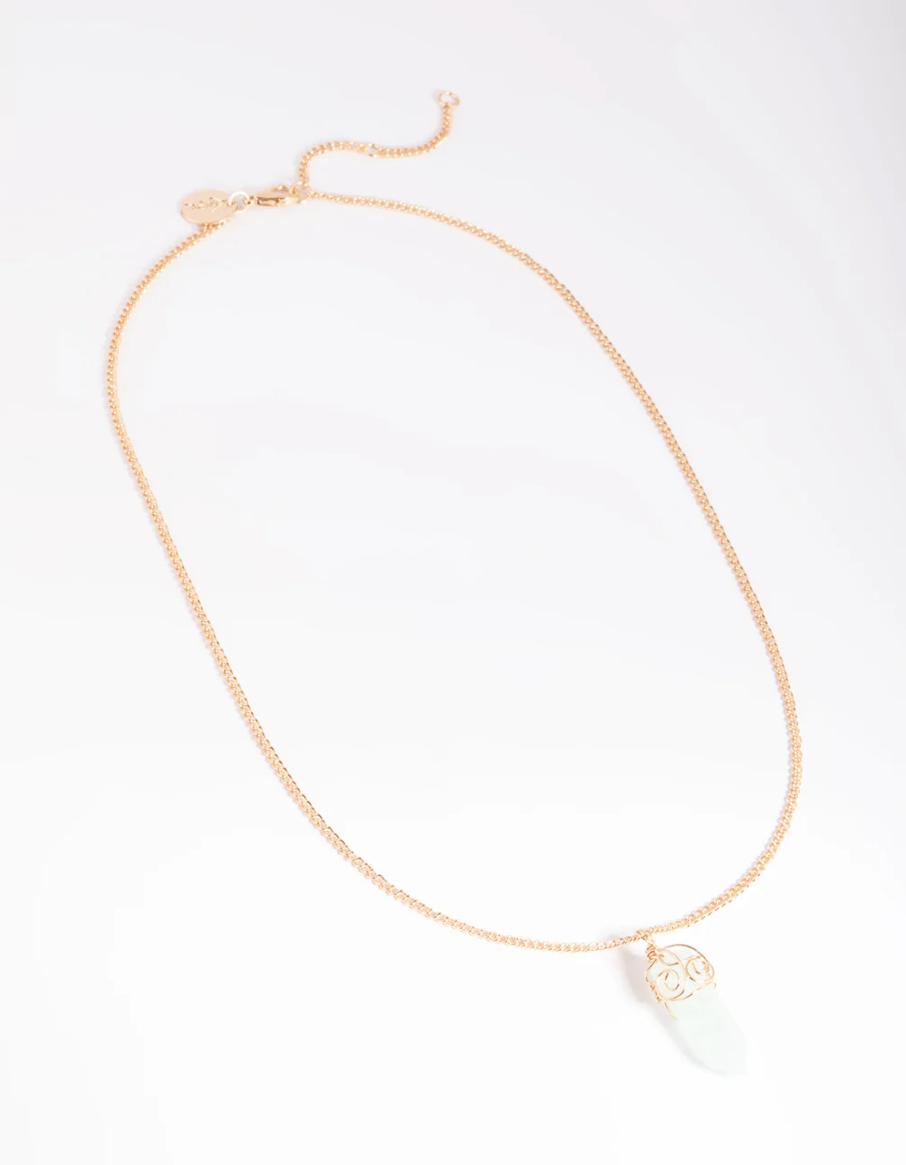 Green Fluorite Shard Necklace - Image 3