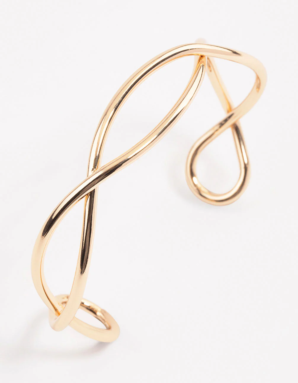 Gold Interwoven Wrist Cuff - Image 2