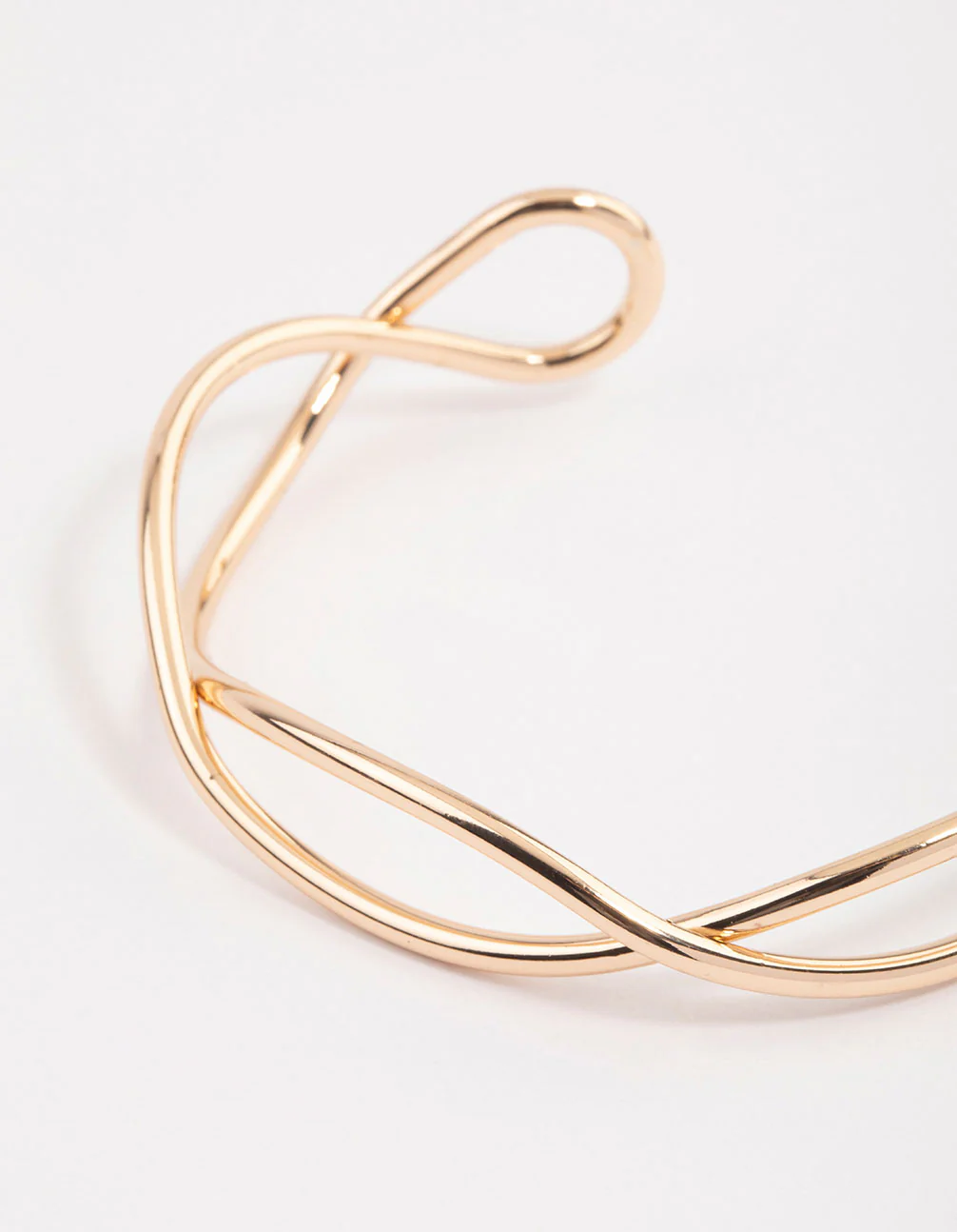Gold Interwoven Wrist Cuff - Image 3