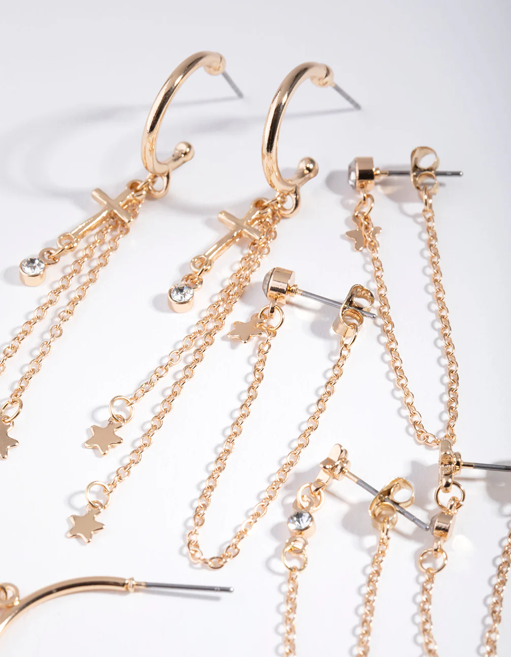 Gold Small Motifs 16-Pack Earring - Image 2