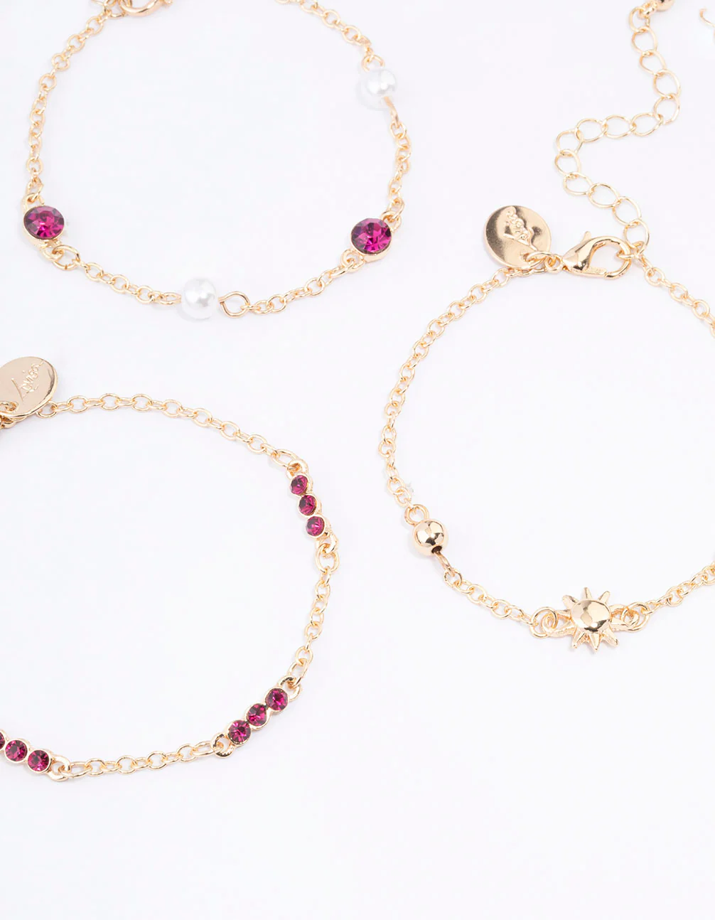 Gold Star Moon Bracelet & Anklet 5-Pack - Image 3