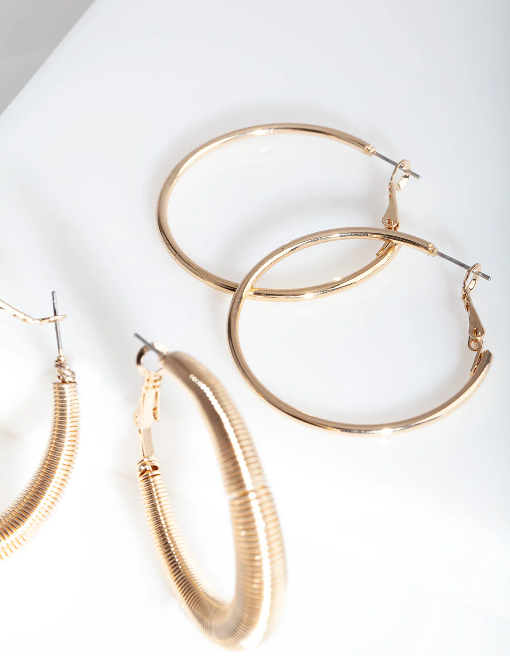 Gold Spiral Hoop Pack - Image 3