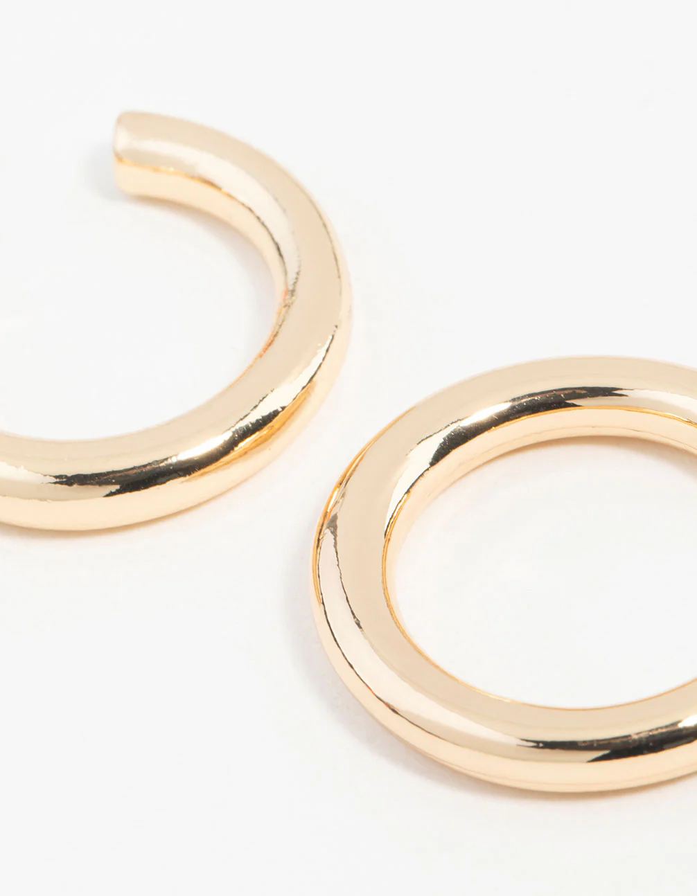 Gold Chunky Mini Hoop - Image 5