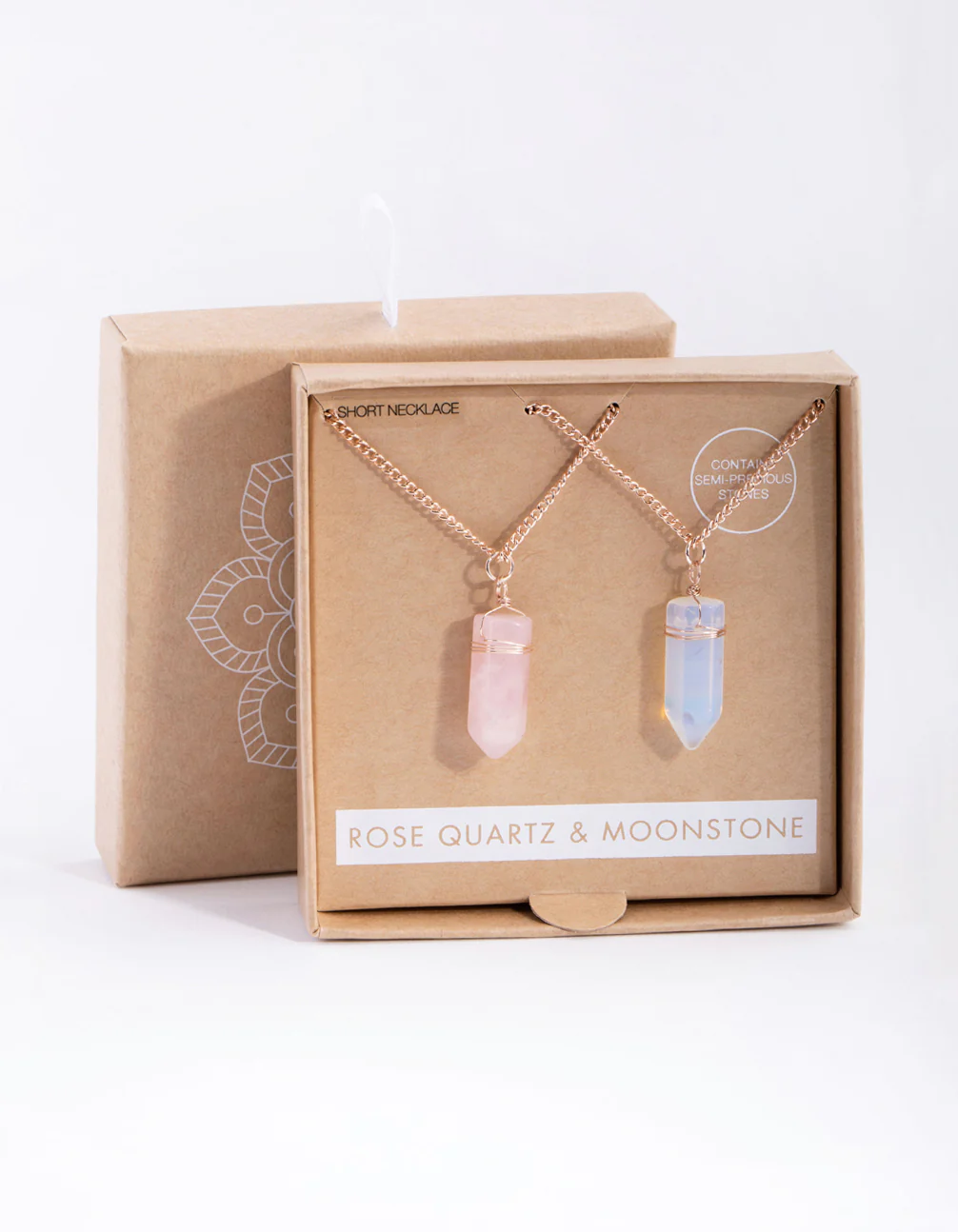 Mixed Metal Wrapped Shard Necklace pack - Image 3