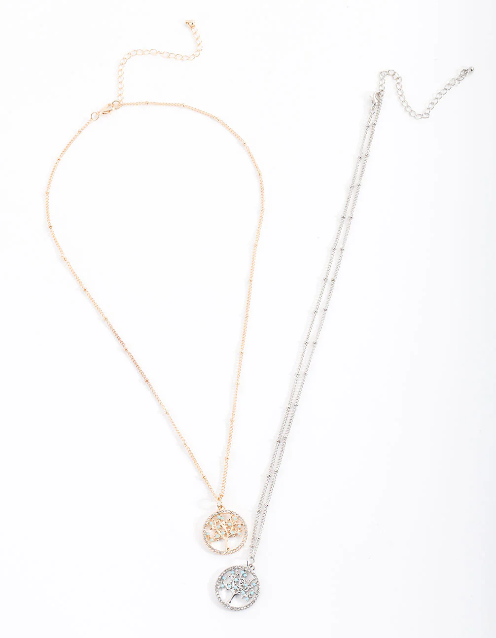 Diamante Tree Necklace Pack - Image 2