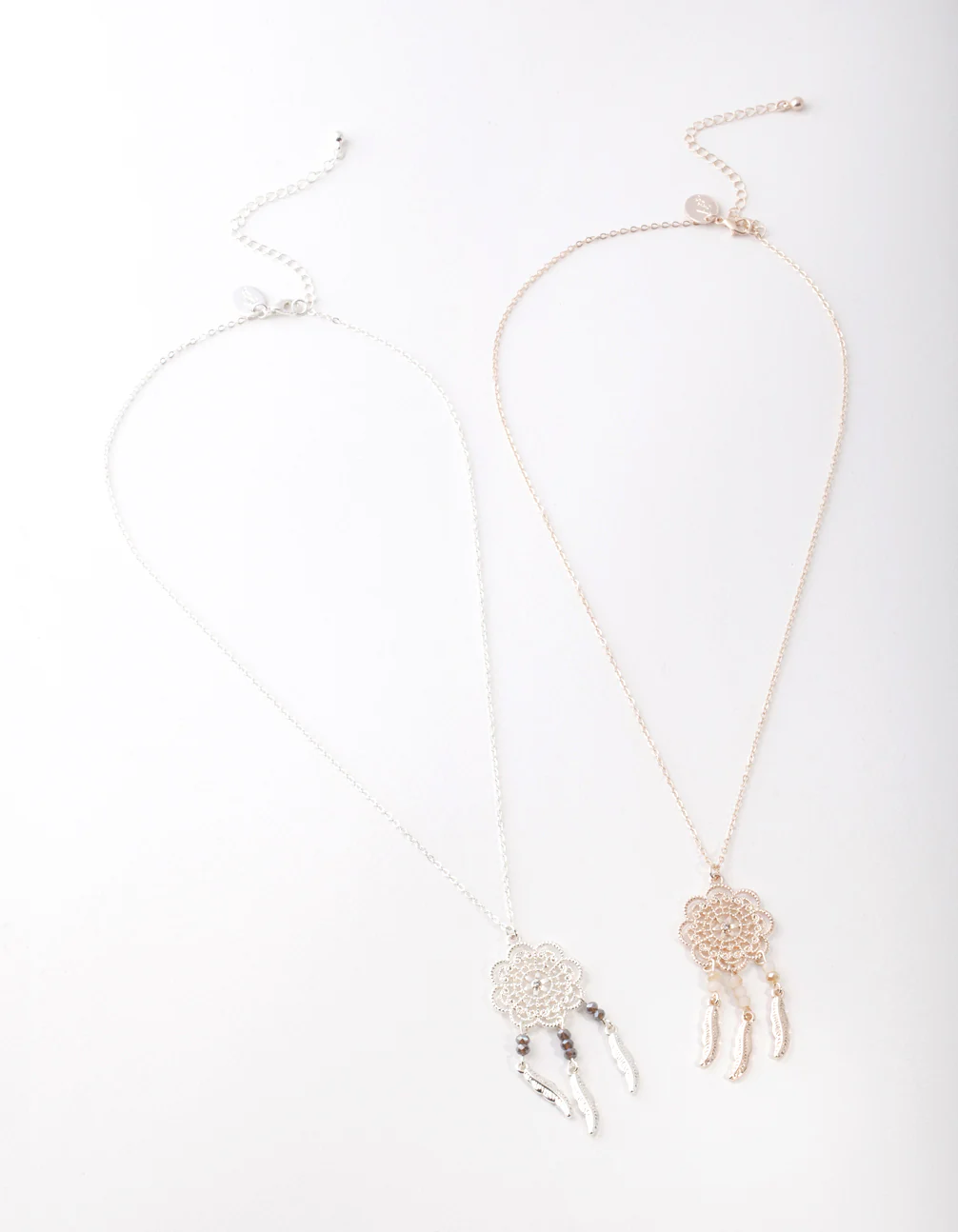 Mixed Metal Large Dreamcatcher Necklace Pack - Image 3