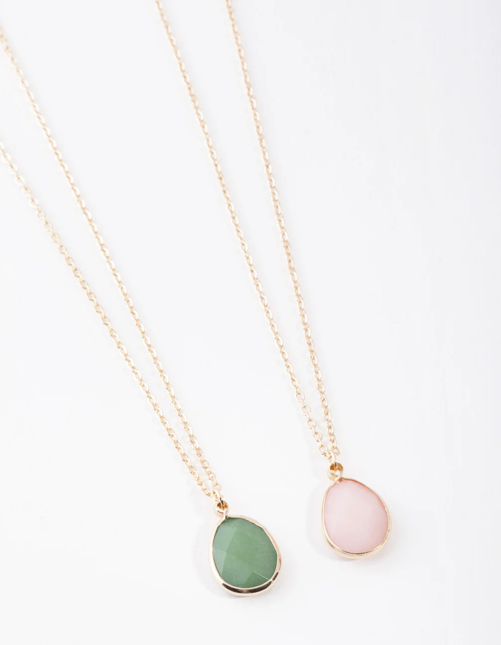 Gold Large Semi Precious Necklace Pack - Image 2