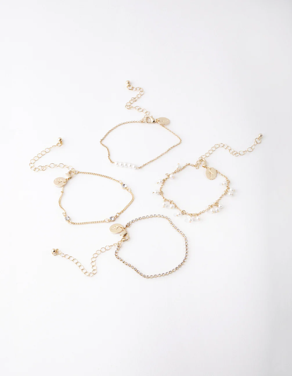 Gold Pearl Jingle Bracelet Pack - Image 2