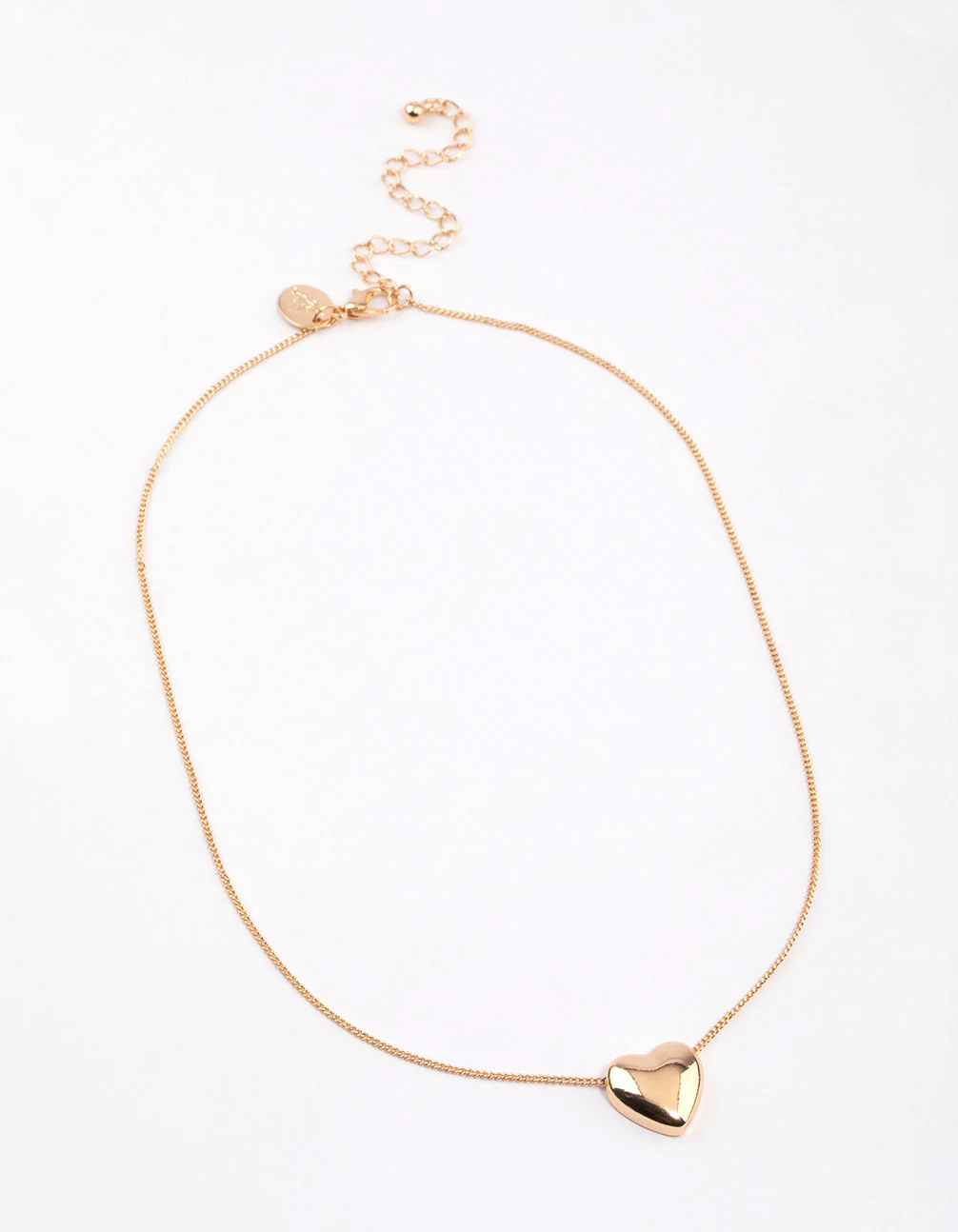 Gold Puffy Heart Necklace & Polishing Set - Image 3