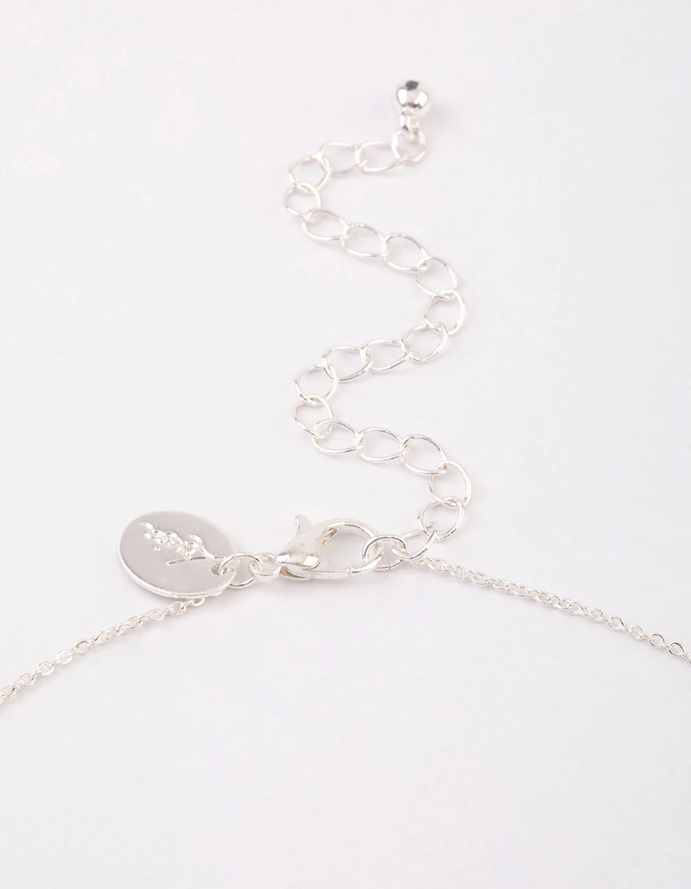 Silver Double Row Pearl Chain Necklace & Polishing Set - Image 4