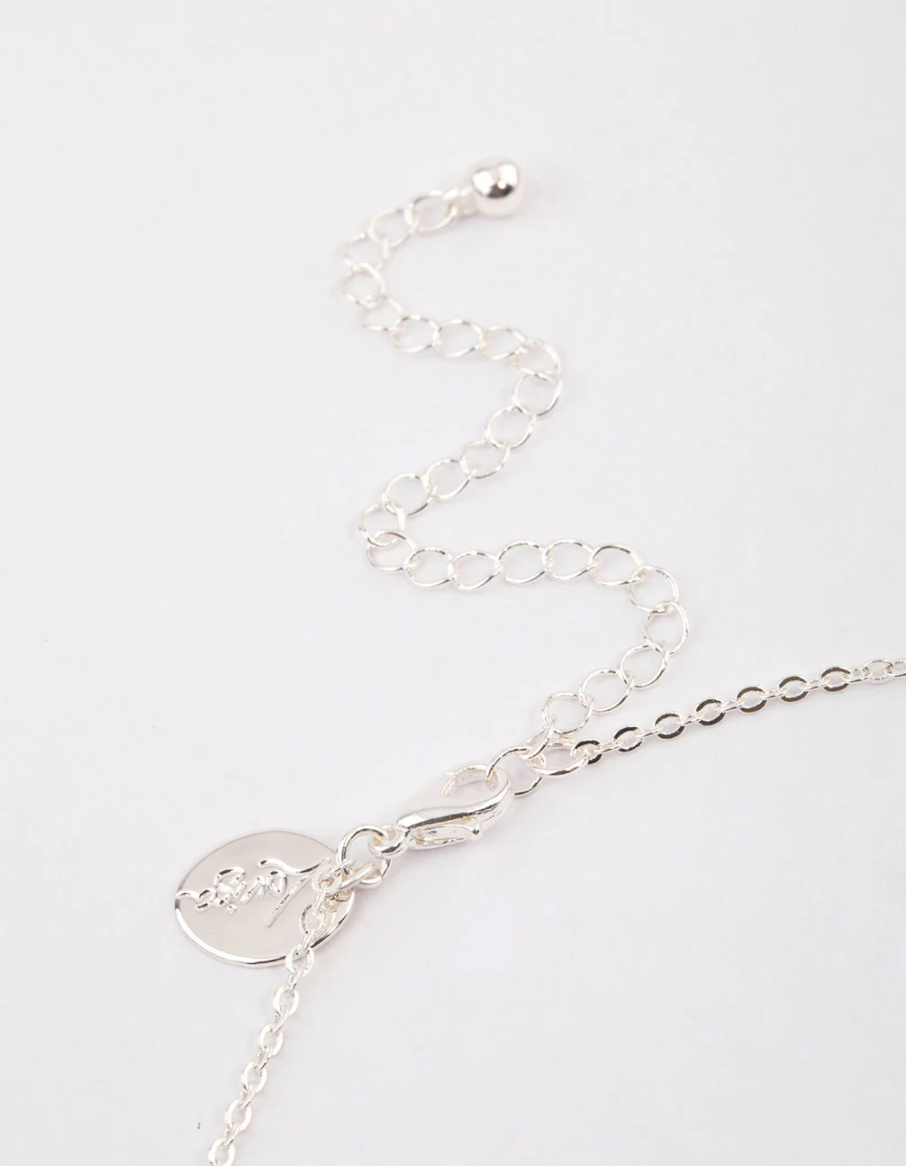 Silver Simple Diamante Drop Jewellery & Polishing Set - Image 4
