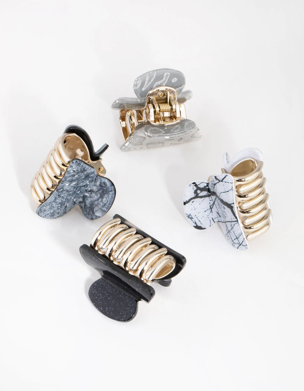 Black & Grey Mini Claw 4-Pack - Image 3