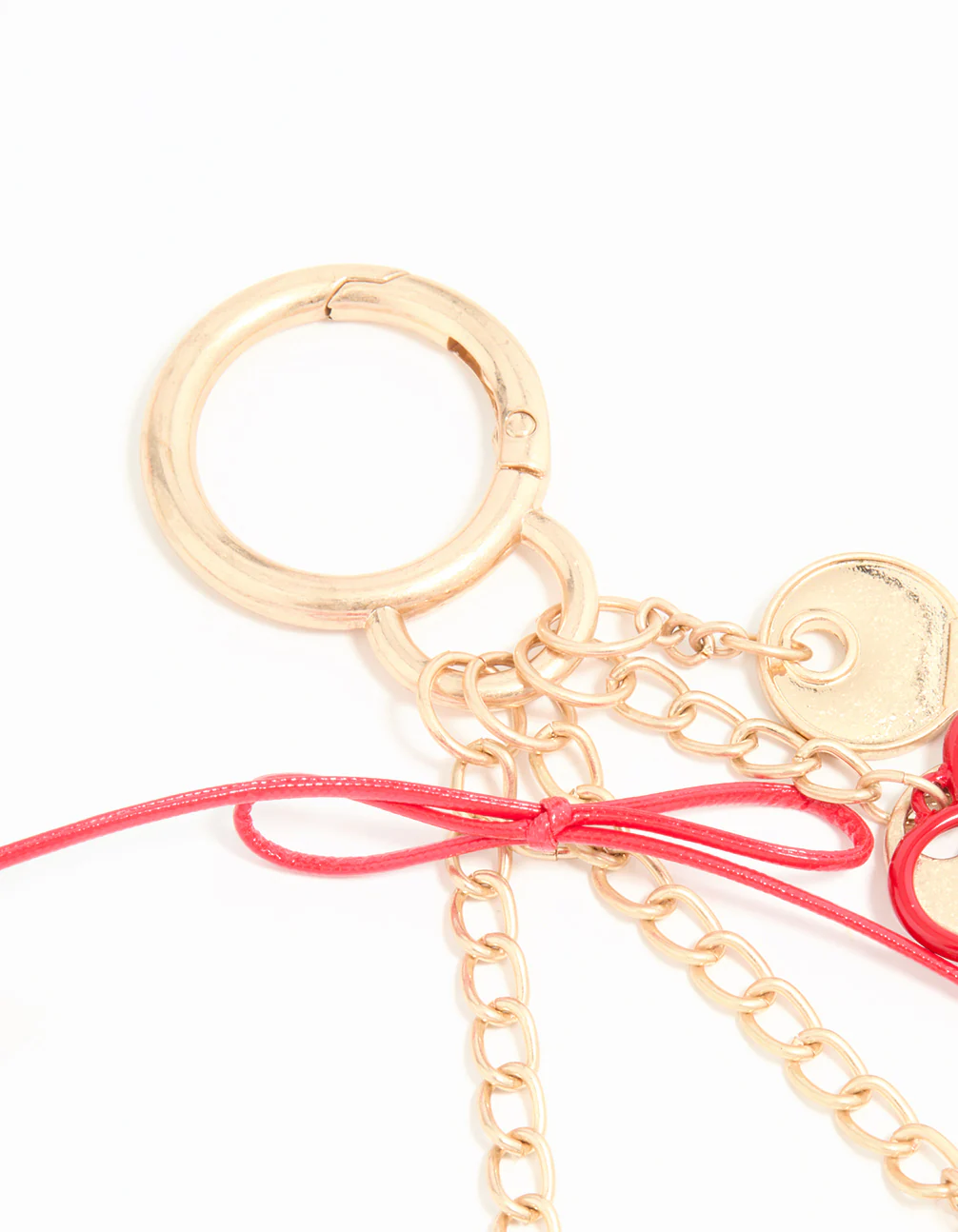 Gold Amour Heart Keychain - Image 2