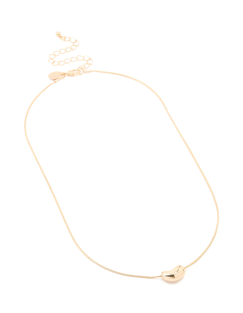 Gold Baby Pebble Necklace - Image 2