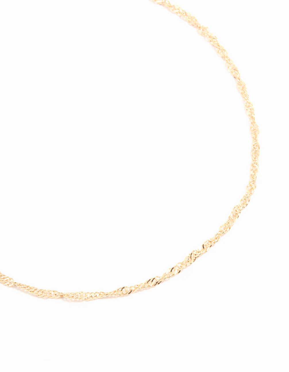 Gold Beaded & Chain Anklets 2-Pack - Image 3