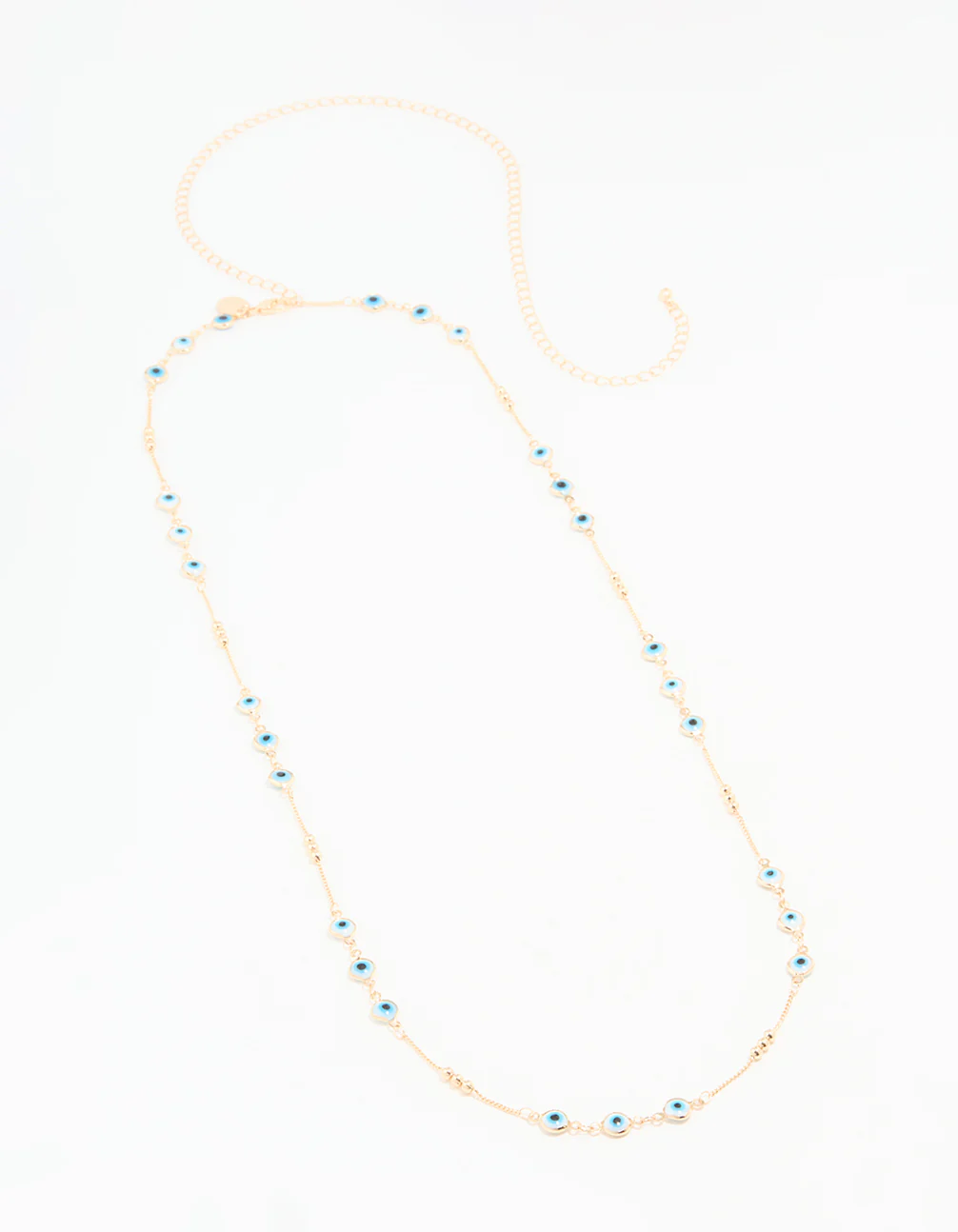 Gold Beaded Evil Eye Waist Chain - Image 2