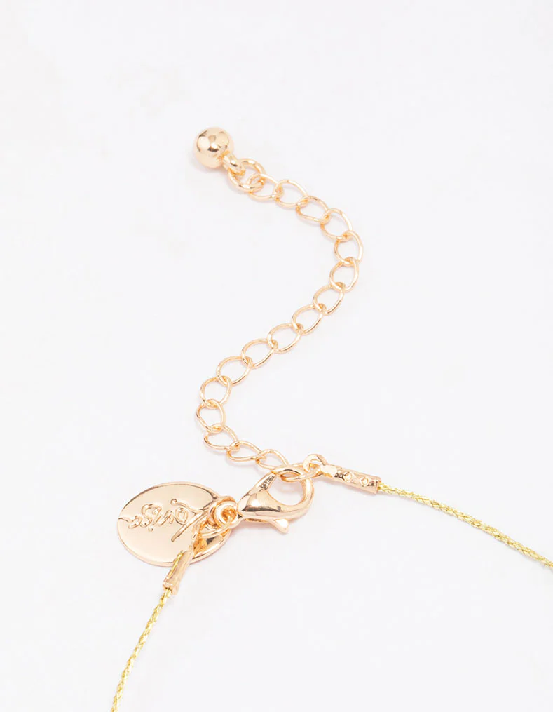 Gold Amethyst Bracelet - Image 3