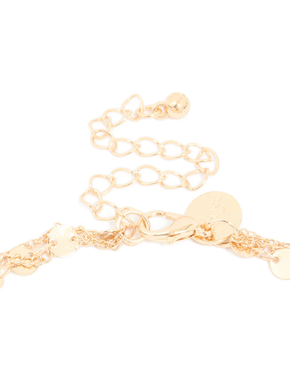 Gold Boho Layered Necklace - Image 3
