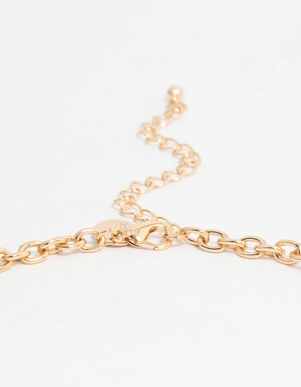 Gold Bow & Cross Charm Necklace - Image 3