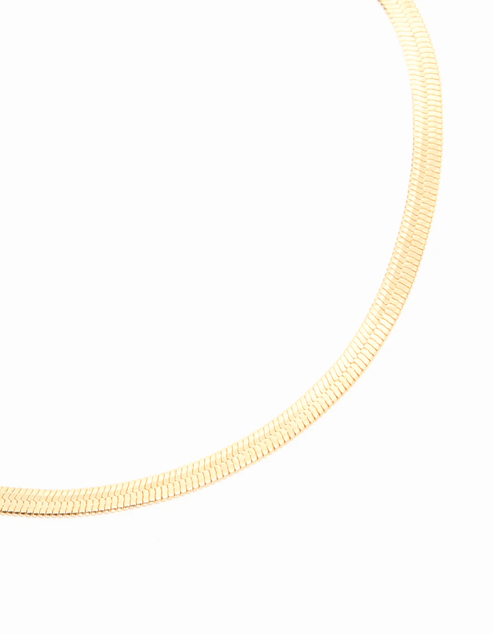 Gold Brown Fabric & Snake Chain Anklets 3-Pack - Image 3