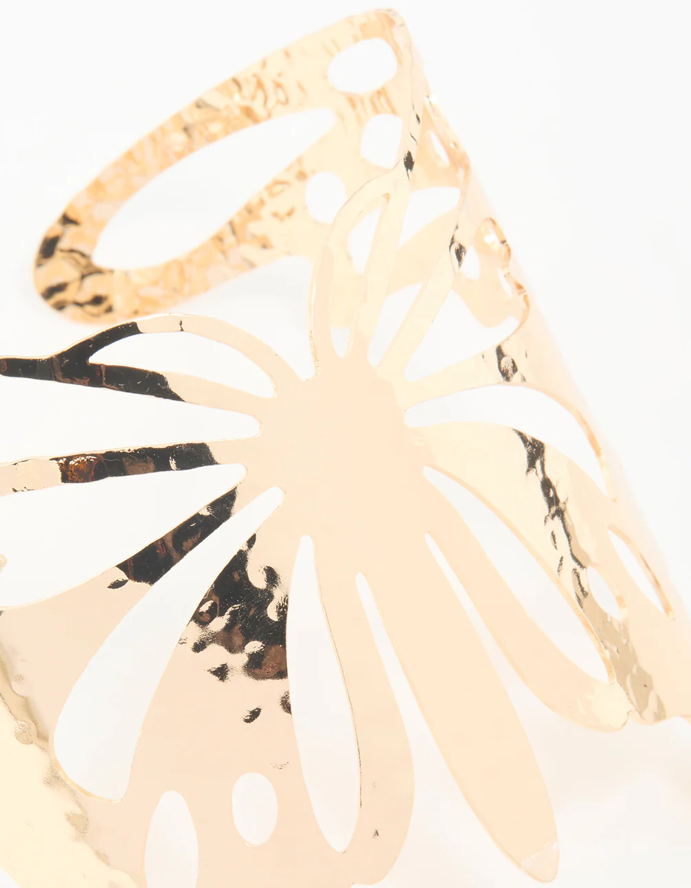 Gold Butterfly Arm Cuff - Image 2