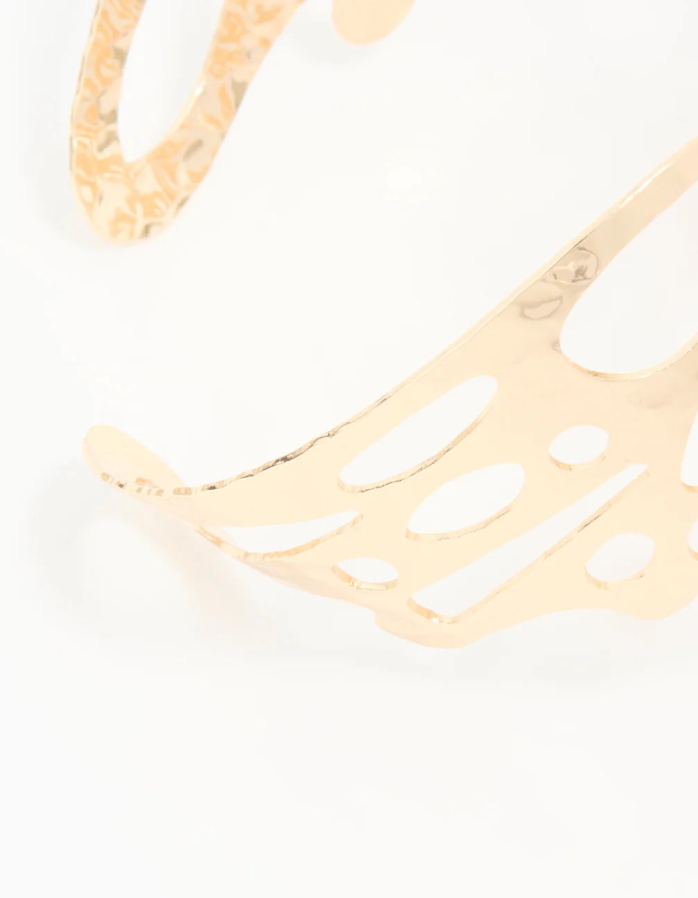 Gold Butterfly Arm Cuff - Image 3