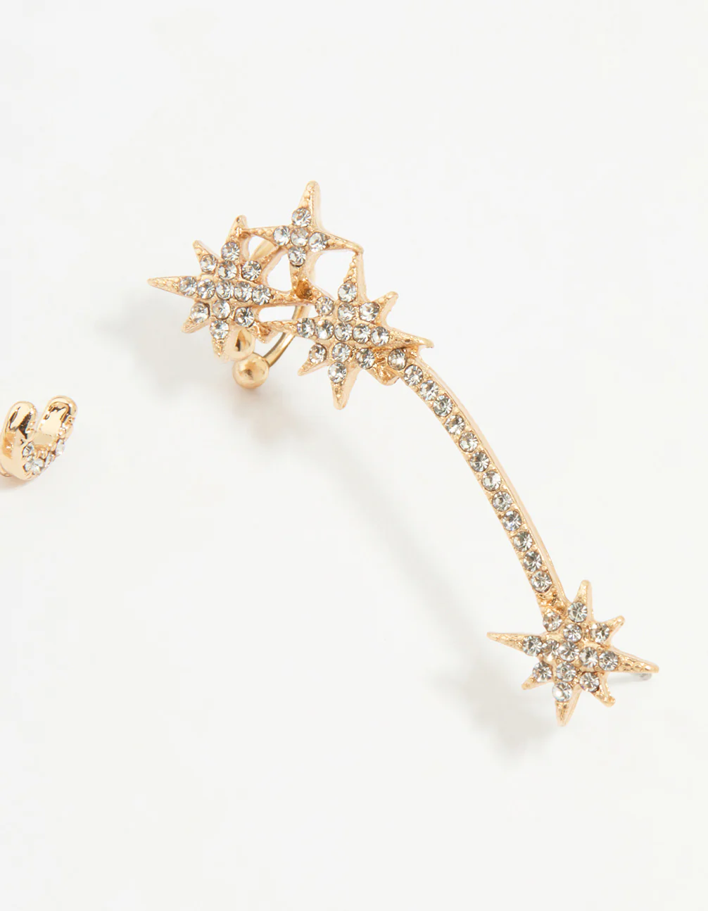Gold Celestial Stacking Earrings 4-Pack - Image 3