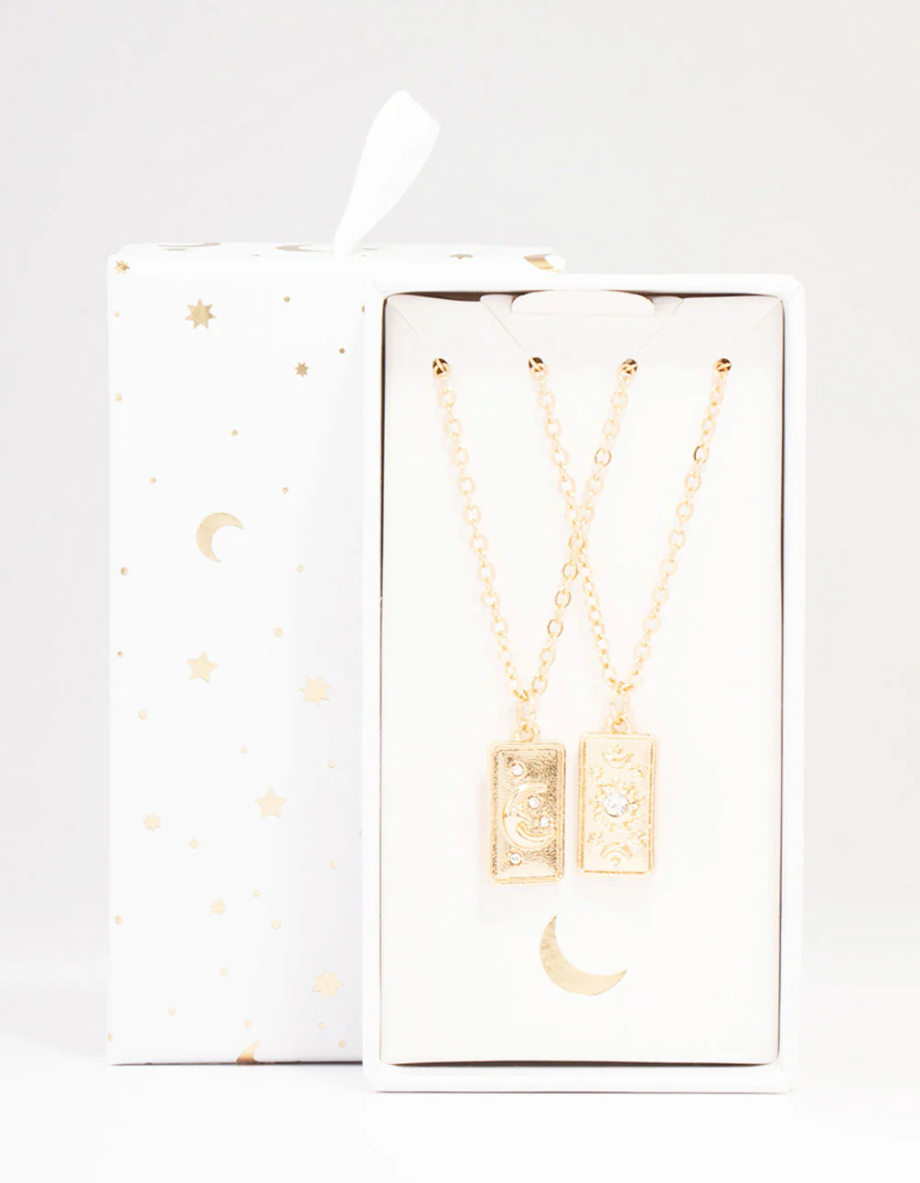 Gold Celestial Tag Pendant Necklace Pack - Image 3