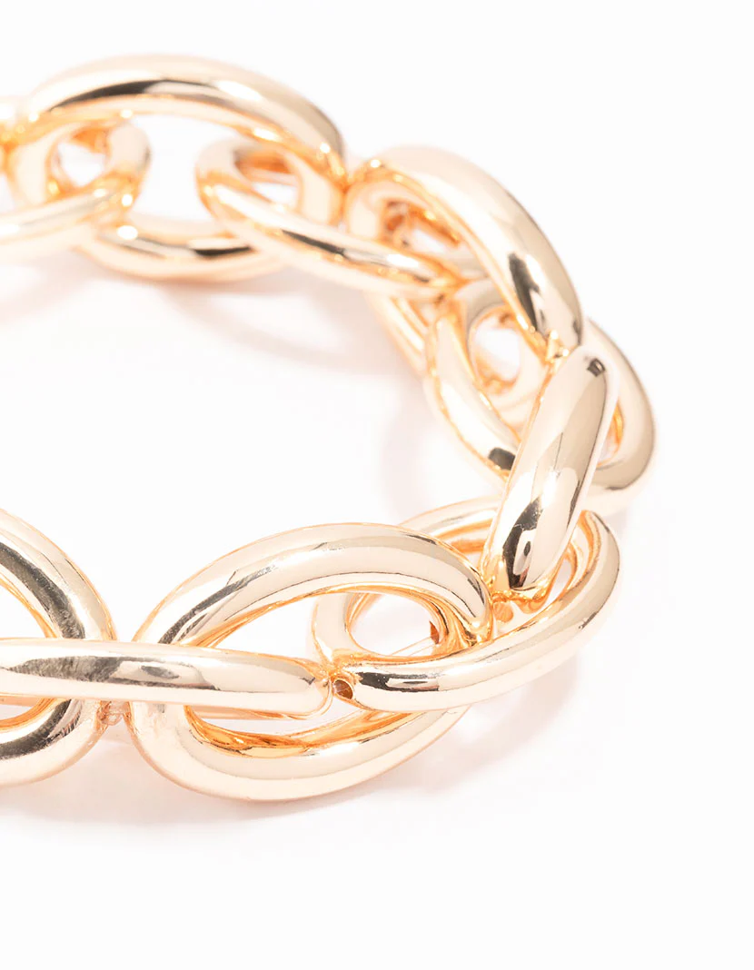 Gold Chain Bracelet - Image 2