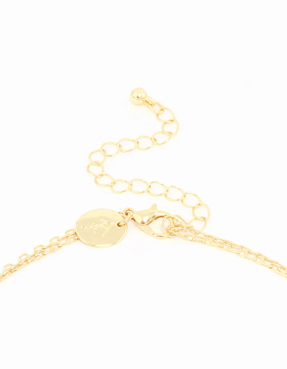 Gold Coin Layered Necklace - Image 3