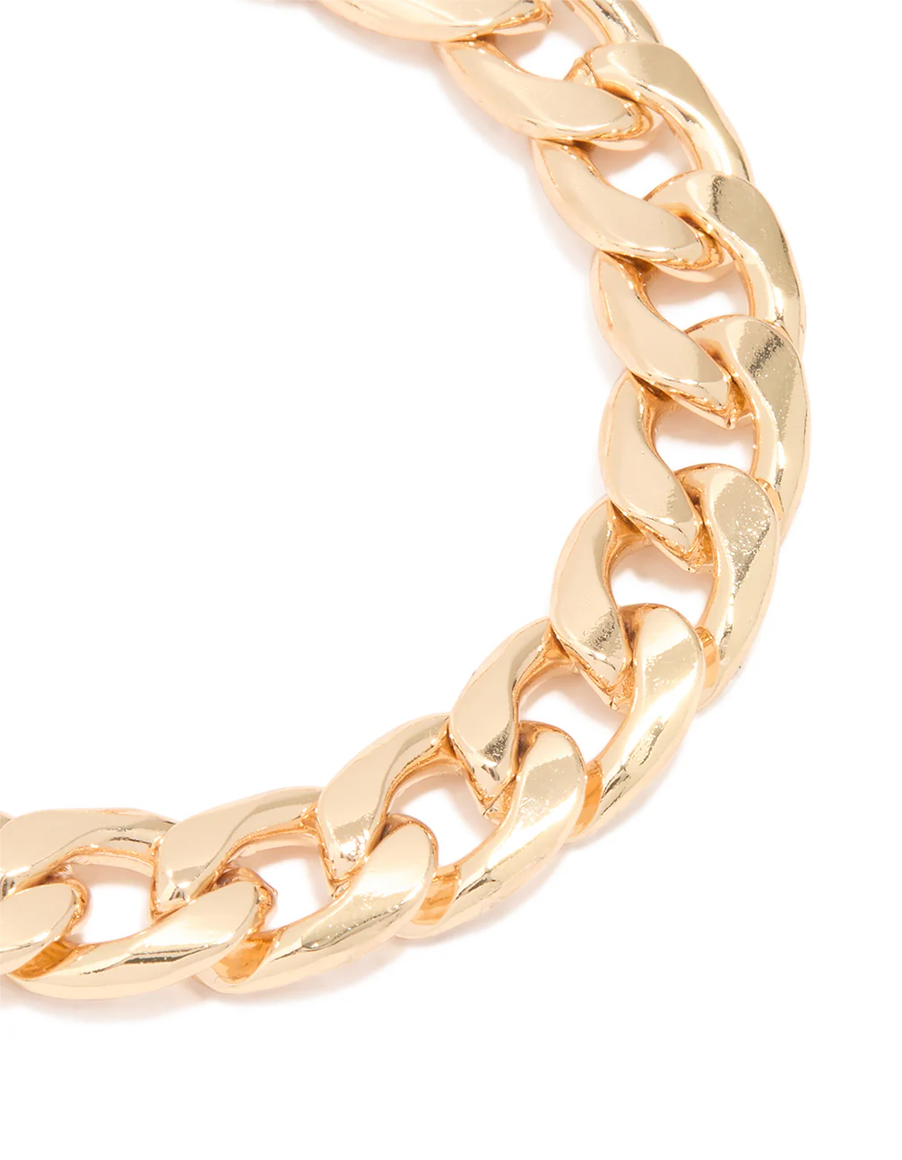 Gold Cuban Chain T&O Bracelet - Image 2