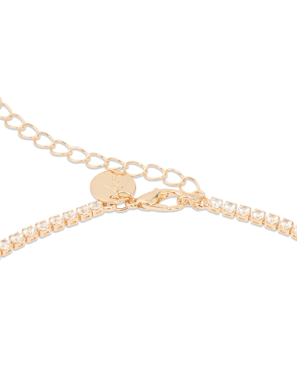 Gold Cubic Zirconia Tennis Waist Chain - Image 3