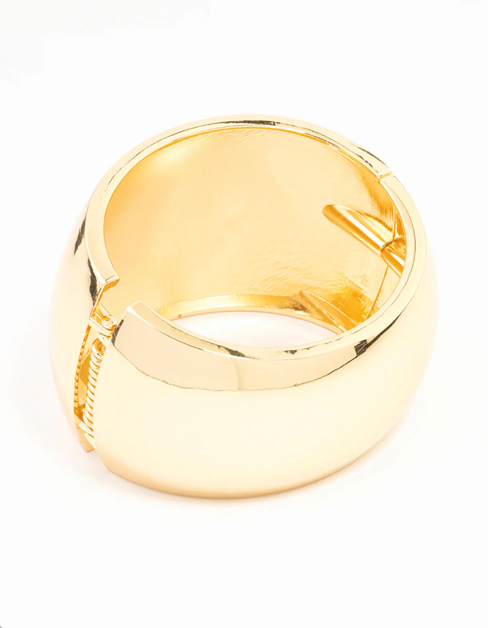 Gold Cuff Bracelet - Image 3