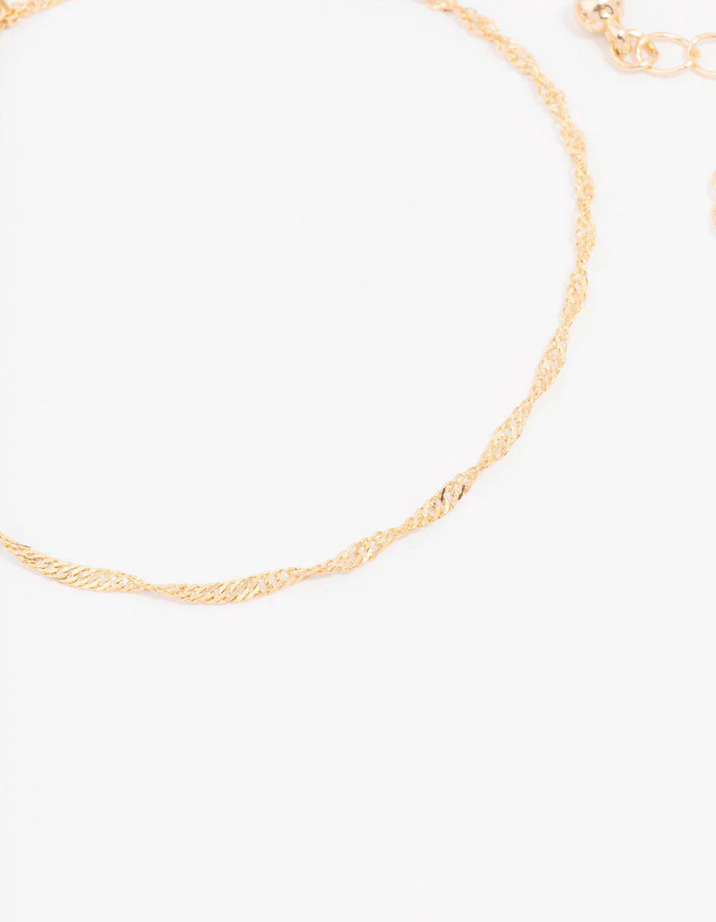 Gold Dainty Pearl Bracelet 4-Pack - Image 3