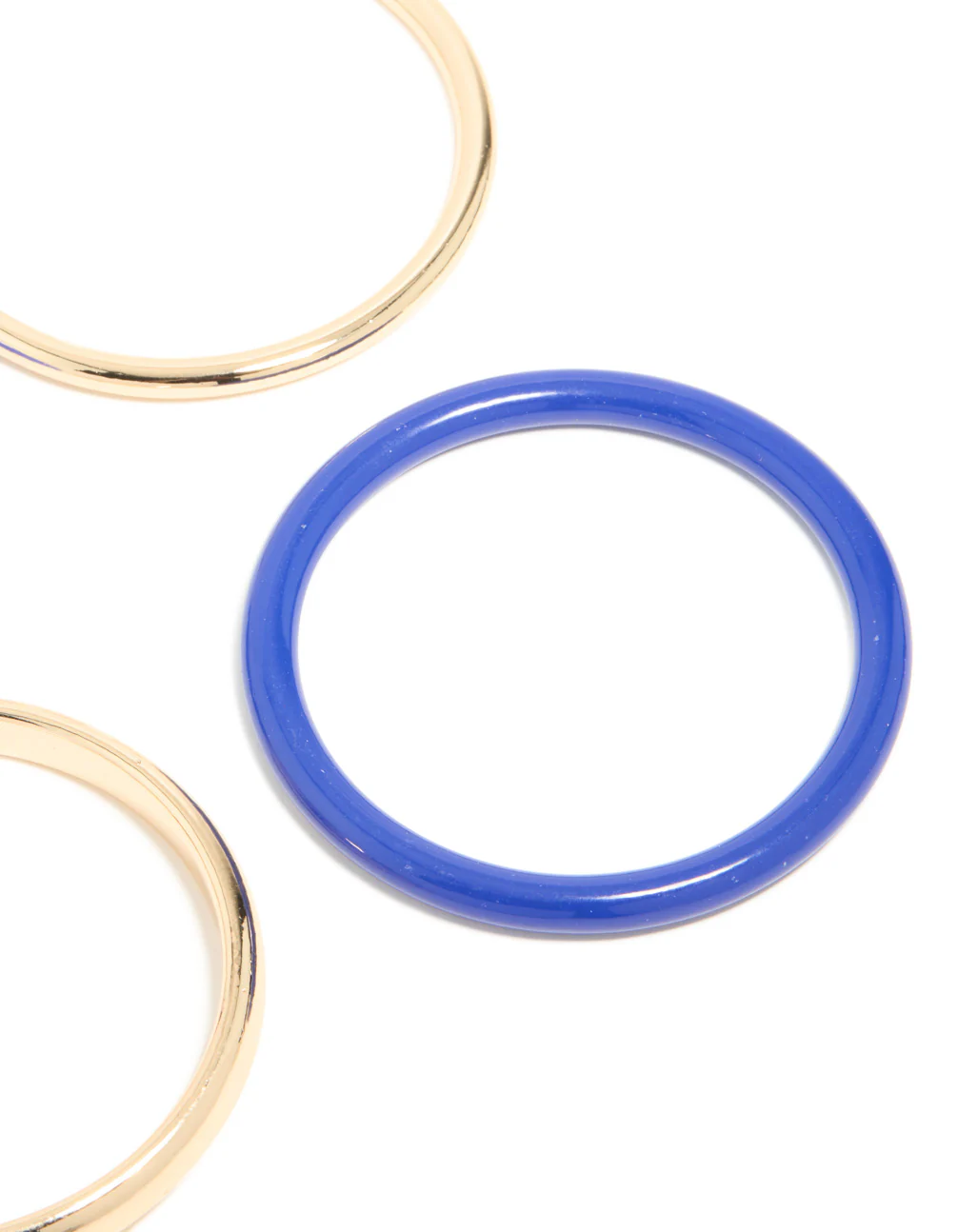 Gold & Dark Blue Bangles 4-Pack - Image 3