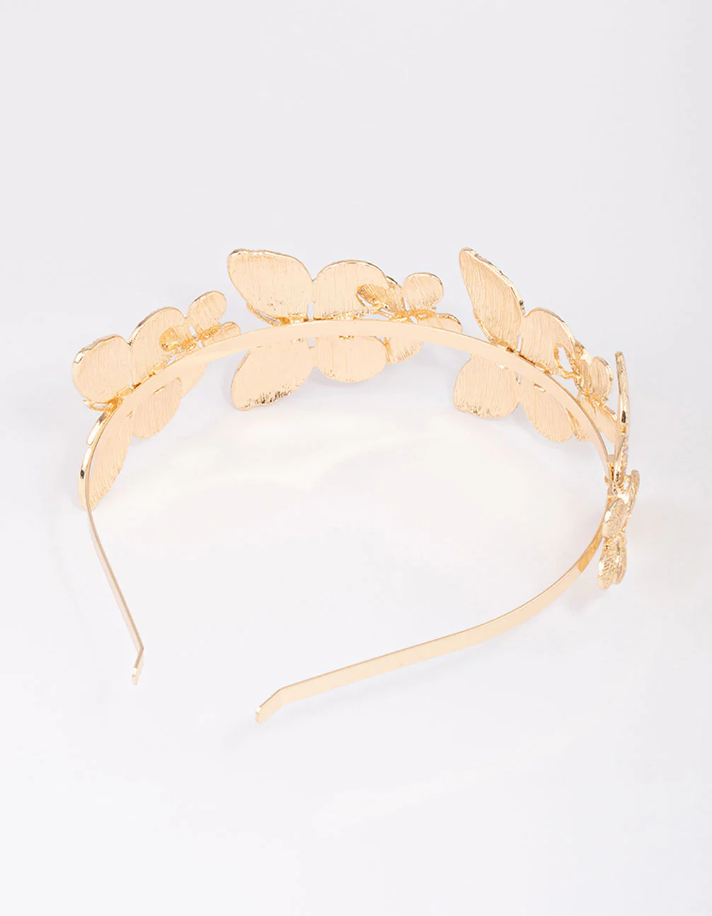 Gold Decorative Butterfly Headband - Image 3