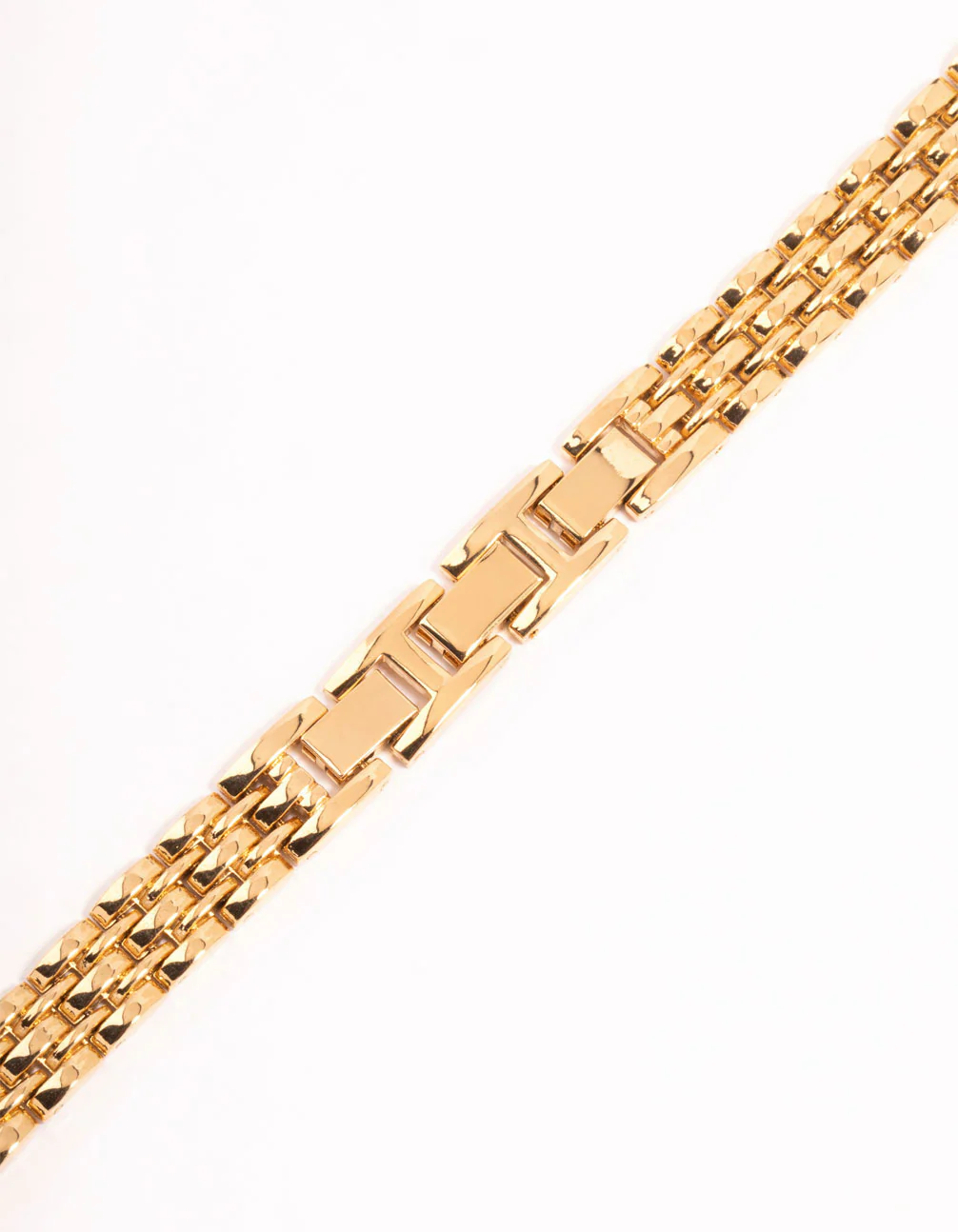 Gold Detailed Chain Watch Strap 38/40/41 - Image 2