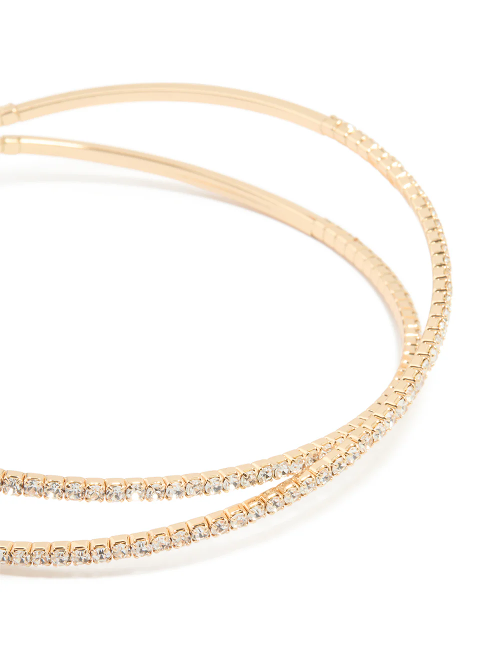 Gold Diamante Arm Cuff - Image 2