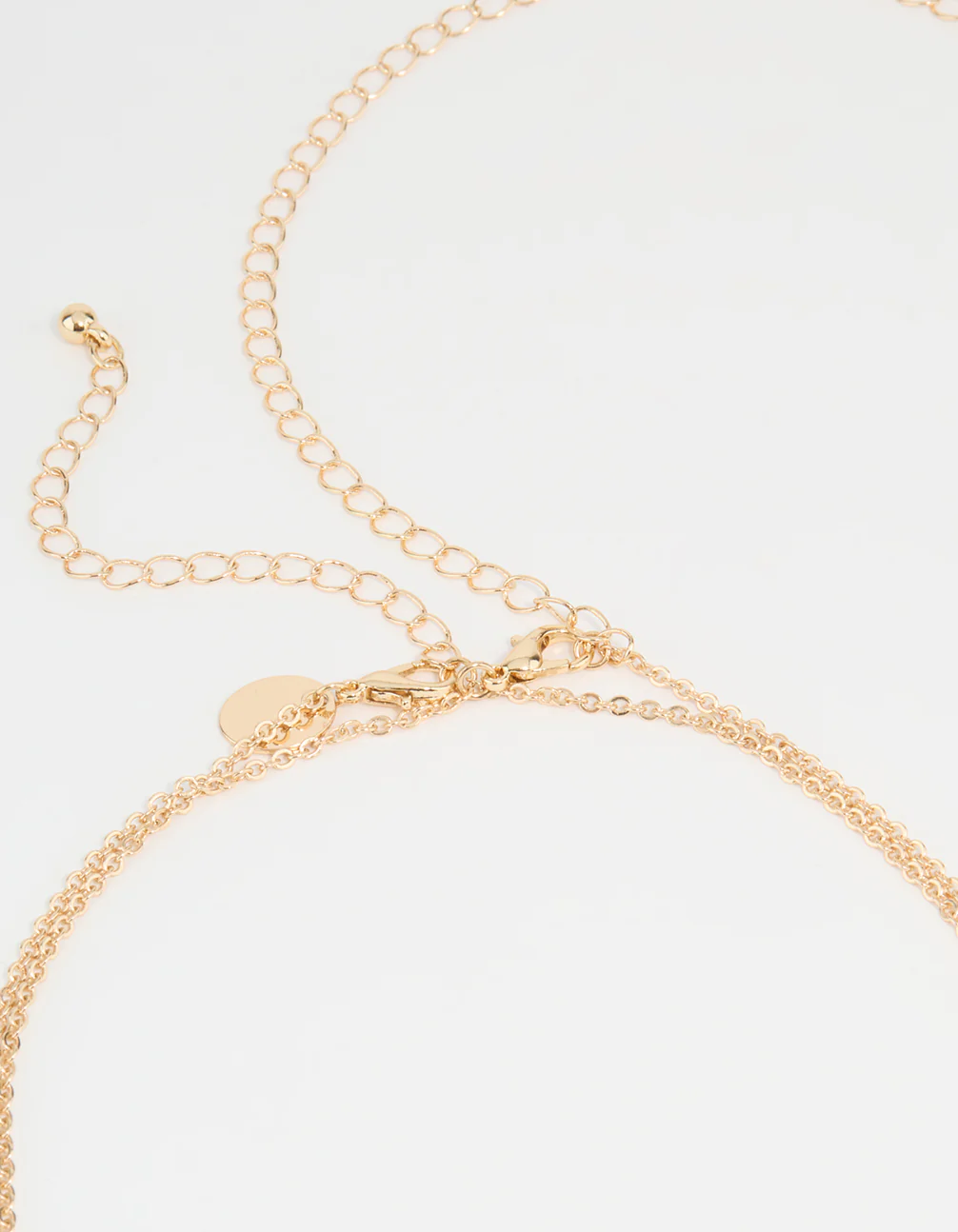 Gold Diamante Dainty Body Chain - Image 3